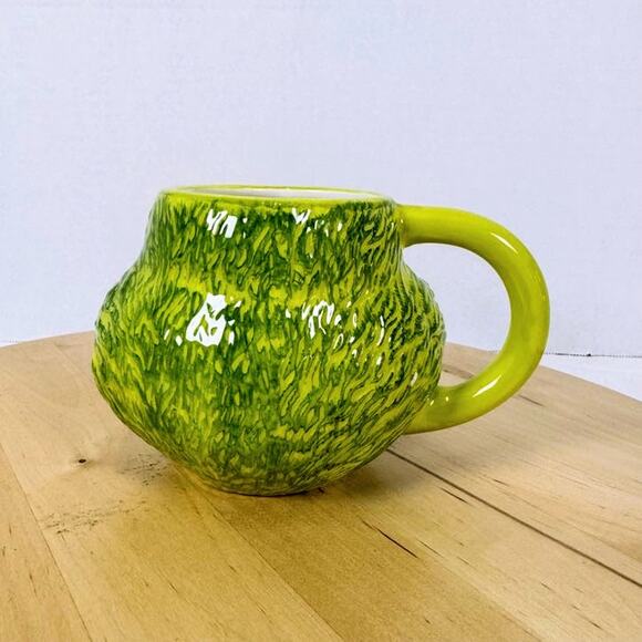 Dr. Suess The Grinch Coffee Mug Scuplted Head Ceramic 16oz Tea Cup 2018 - Picture 4 of 10